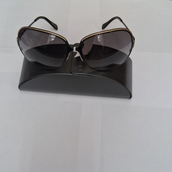 Oliver Peoples Vianca MBK/G 61mm Women\'s Sunglasses Brand New